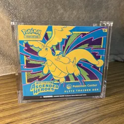 Ascended Heroes Pokemon Center Elite Trainer Box Factory Sealed ETB w/ case - Image 1