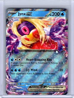 Jynx ex Double Rare Holo 124/165 Pokemon 151 - Image 1