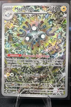 Pokemon Magneton 159 SVP Black Star Promo Holo Stage 1 100 HP Overvolt Discharge - Image 1