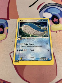 Wailord Pokemon TCG 14/109 Rare Holo Unlimited Ruby & Sapphire NM - Image 4