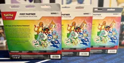 Pokemon TCG First Partner Series 1 Illustration Collection Box Lot Of 3 - Image 2