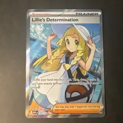 Pokemon TCG - Lillie's Determination - Full Art Trainer - 169/132 - Pokemon TCG - Image 1