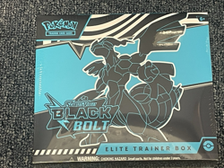 Pokemon TCG Scarlet and Violet Black Bolt Elite Trainer Box- Sealed - Image 1