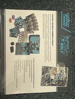 Pokemon TCG Scarlet and Violet Black Bolt Elite Trainer Box- Sealed - Image 2