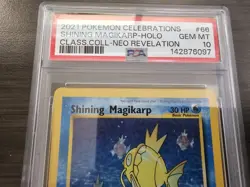 PSA 10 Shining Magikarp Pokemon Celebrations Classic Collection Holo Graded #2 - Image 4