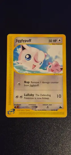 Jigglypuff 68/144 Common Skyridge Pokemon MP - Image 1
