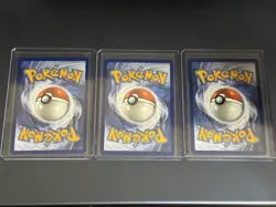 Pikachu - (Cosmo Holo) Pokemon day 051/162 Lot of 3 with 1 swirl - Image 2