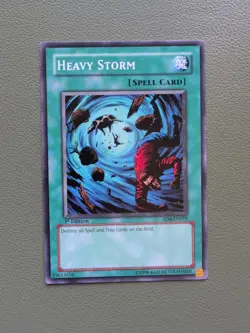 Heavy Storm SD4-EN019 Common 1st Edition Near Mint Yugioh - Image 1