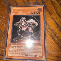 Horus The Black Flame Dragon LV4 (UTR) SOD-EN006 Soul of the Duelist 1st Edition - Image 1