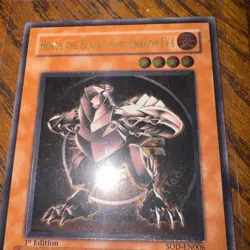 Horus The Black Flame Dragon LV4 (UTR) SOD-EN006 Soul of the Duelist 1st Edition - Image 3