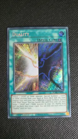 Duality SECRET RARE BLMR-EN036 Battles of Legend: Monstrous Revenge Yu-Gi-Oh - Image 1