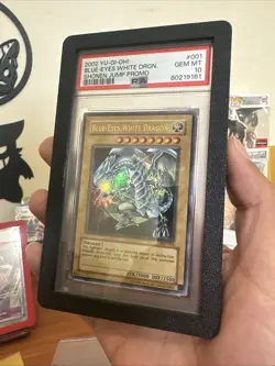 PSA 10 Blue-Eyes White Dragon JMP-001 Shonen Jump Magazine Promos Unlimited - Image 1
