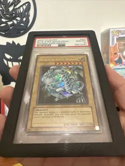 PSA 10 Blue-Eyes White Dragon JMP-001 Shonen Jump Magazine Promos Unlimited - Image 2