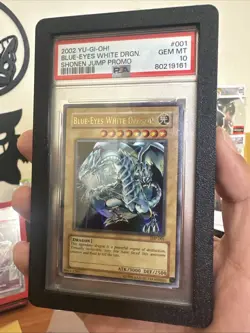 PSA 10 Blue-Eyes White Dragon JMP-001 Shonen Jump Magazine Promos Unlimited - Image 3