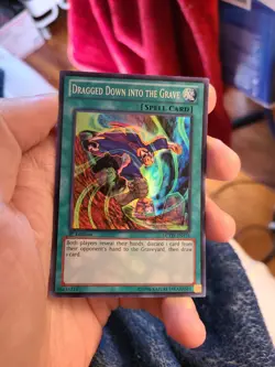 Yugioh Dragged Down into the Grave LCYW-EN174 1st Super Rare - Image 1
