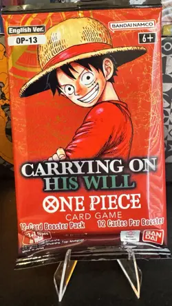 One Piece OP-13 Carrying On His Will Booster Pack ENGLISH Sealed - Image 1