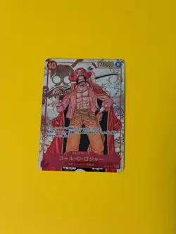 Gol D. Roger OP09-118 SEC Alt Art Emperors in the New World ONE PIECE Card JP NM - Image 1
