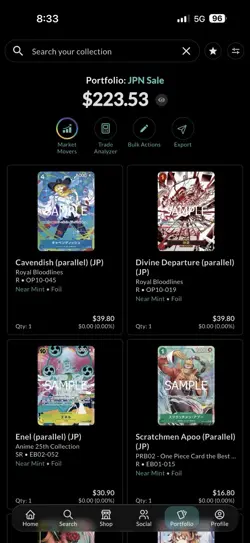 Bandai One Piece TCG Japanese Foil Parallel (Mostly) Alt Art Leader MIX - NM - Image 2