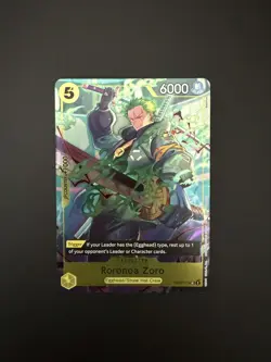 OP07-113 One Piece Roronoa Zoro (One Piece Day Dallas 2025) Promotion Card Mint - Image 2
