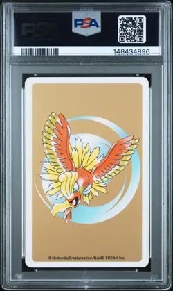 2000 POKEMON GOLD VERSION PLAYING CARDS QUEEN OF DIAMONDS #168 ARIADOS PSA 10 - Image 2