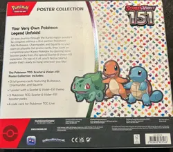 Pokemon Scarlet & Violet 151 Poster Collection Box 3 Promo Cards Booster Packs - Image 2