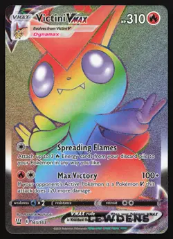 Victini Vmax - 165/163 - Full Art Hyper Rare - Battle Styles - Pokemon Card - Image 1