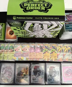 x634 Cards. Pokemon Perfect Order Bundle. IR. EX. Opened Box - Image 3