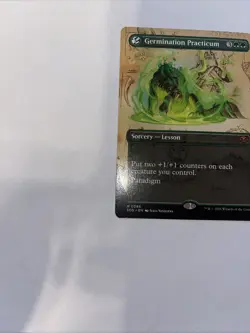 Germination Practicing Borderless Nonfoil Strixhaven Card #0296 MTG LP - Image 5
