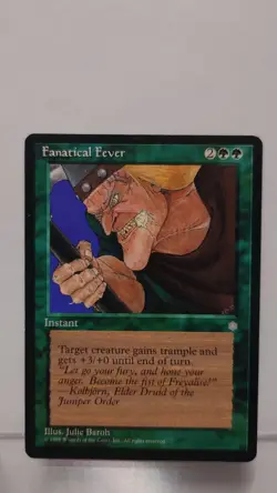 Magic the Gathering: Fanatical Fever - 1995 Ice Age Edition - Lightly Played - Image 1