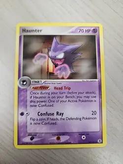 Haunter 34/112 - EX Fire Red Leaf Green - Uncommon Pokemon Card- Near Mint (NM) - Image 1