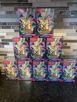 POKEMON TCG ASCENDED HEROES BOOSTER BUNDLE LOT (10) IN HAND QTY 🔥🔥🔥 - Image 1