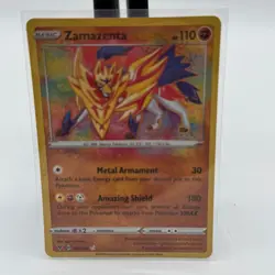 Pokemon - Zamazenta - 102/185 - Amazing Rare - Vivid Voltage - NM/M - Image 1