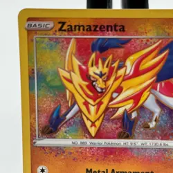 Pokemon - Zamazenta - 102/185 - Amazing Rare - Vivid Voltage - NM/M - Image 3