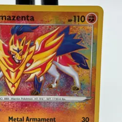 Pokemon - Zamazenta - 102/185 - Amazing Rare - Vivid Voltage - NM/M - Image 4