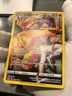 Pokemon TCG Charizard TG03/TG30 Lost Origin Holo Full Art Trainer Gallery NM - Image 4