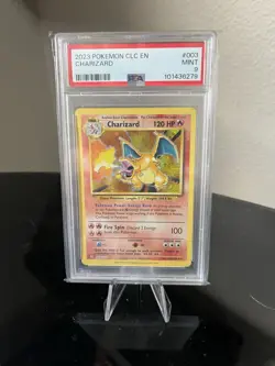 2023 Pokemon Classic Collection Charizard 003/034 Holo PSA 9 Celebrations Style - Image 1