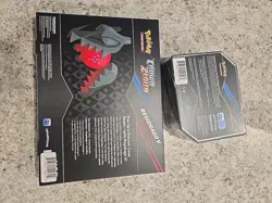 Pokemon Crown Zenith Regidrago V Collection Box & Galarian Zapdos TIN - Image 2