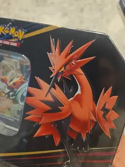 Pokemon Crown Zenith Regidrago V Collection Box & Galarian Zapdos TIN - Image 4