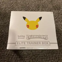 Pokemon TCG: 25th Anniversary Celebrations Elite Trainer Box (2021) 820650809439 - Image 1