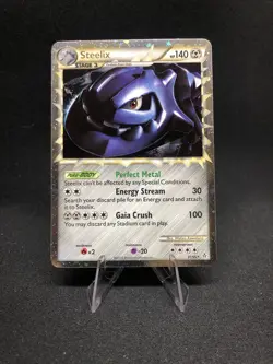 Steelix 87/95 Pokemon Unleashed Ultra Rare Prime Holo - Image 1