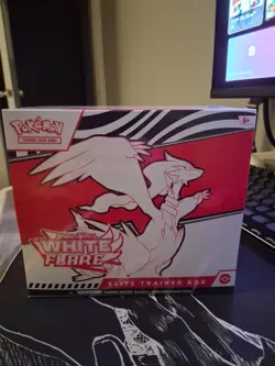 Pokemon TCG Scarlet & Violet White Flare Elite Trainer Box Factory Sealed - Image 1