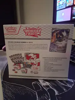 Pokemon TCG Scarlet & Violet White Flare Elite Trainer Box Factory Sealed - Image 2