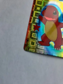 Charmander Sticker Pokemon Vending Machine Holo prism Nintendo 1998 Bandai Vtg - Image 4