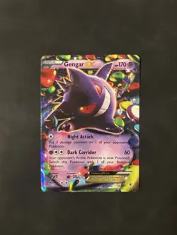 Pokemon TCG Gengar EX Ultra Rare XY - Phantom Forces 34/119 - Image 1