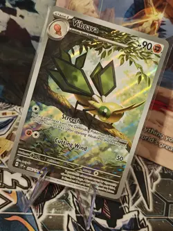 Vibrava 206/191 Pokemon Sv08: Surging Sparks Illumination Rare Near Mint See Pic - Image 2