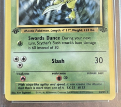 Scyther - Pokemon Jungle 1st Edition Non-Holo Rare (26/64) 1999 - PSA10 GEM-MINT - Image 3