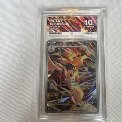 Pokemon Ethan's Typhlosion AR 070/063, Heat Wave Arena, Ace 10 perfect subs - Image 1