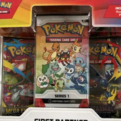 Pokemon TCG First Partner Pack Series 1 Illustration Box Promo English - Image 3