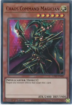 Yugioh Chaos Command Magician LDS3-EN083 RED Ultra 1st NM x3 Play Set - Image 1