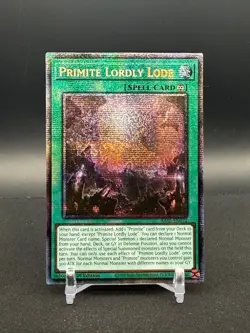 Yugioh Primite Lordly Lode RA05-EN072 Starlight NM 1st Edition - Image 1